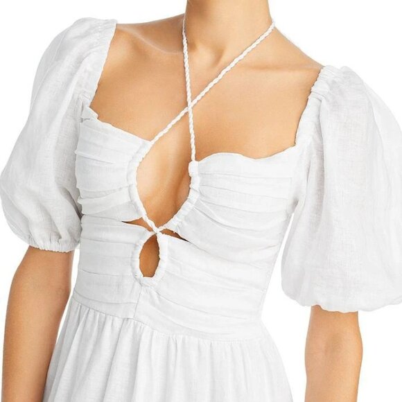 Faithfull the Brand White Maxi Dress - Picture 2 of 5